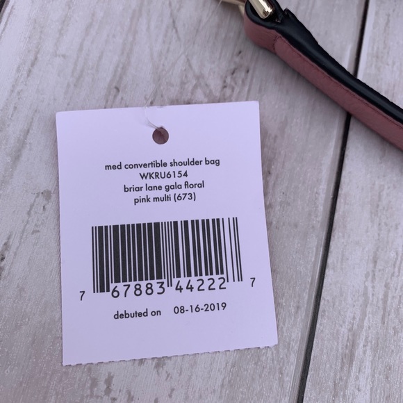 NWT KATE SPADE BRIAR LANE GALA CONVERTIBLE SATCHEL - Picture 5 of 6